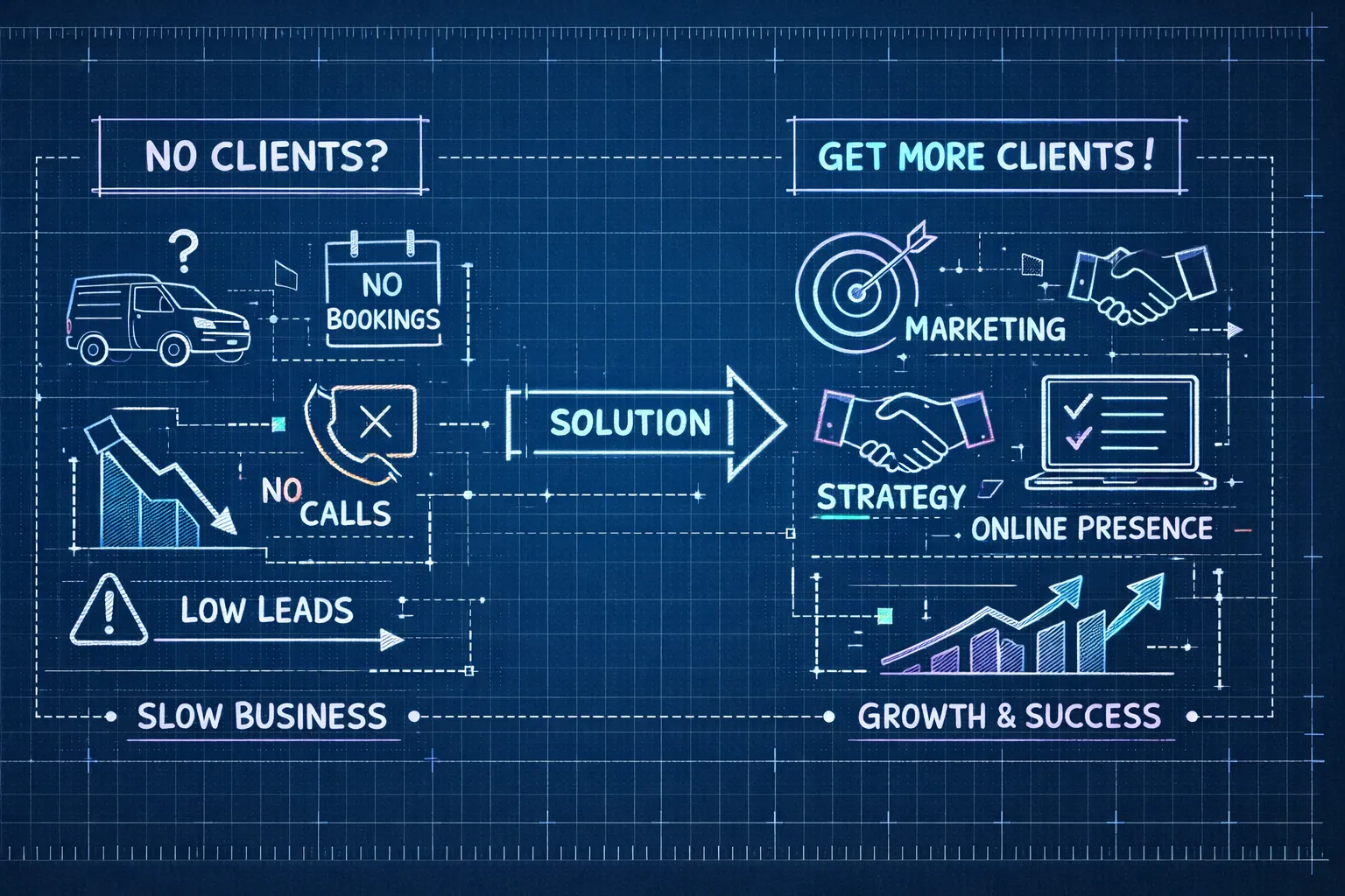 Why Local Service Businesses Struggle to Get Clients (And the Fix)